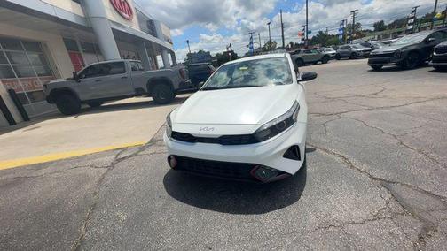 Snow White Pearl 2023 Kia Forte GT-Line