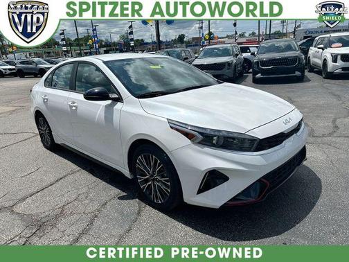 Snow White Pearl 2023 Kia Forte GT-Line