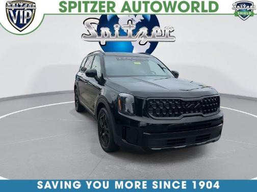 Ebony Black 2025 Kia Telluride EX X-Line