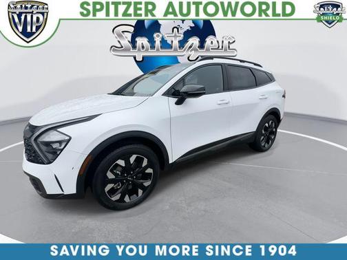 Glacial White Pearl 2023 Kia Sportage X-Line