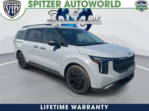 Ceramic Silver 2026 Kia Carnival Hybrid SX