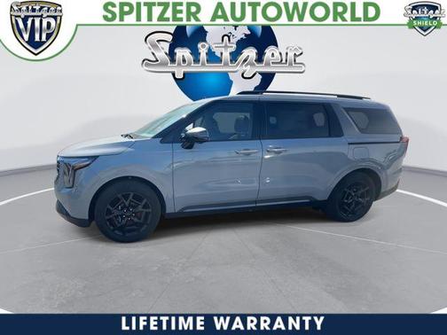 Ceramic Silver 2026 Kia Carnival Hybrid SX