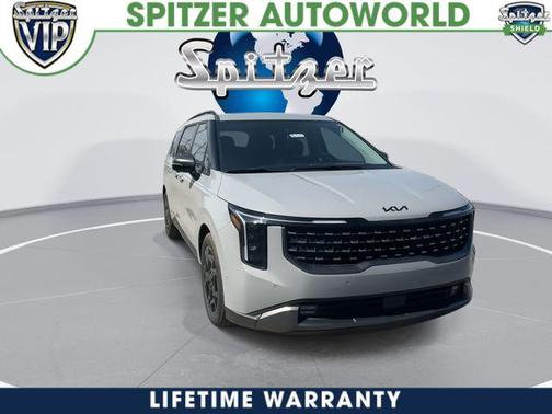 Ceramic Silver 2026 Kia Carnival Hybrid SX