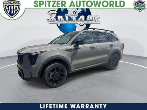 Brown 2026 Kia Sorento X-Line EX