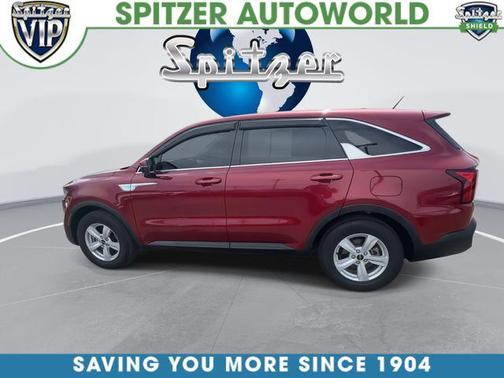 Passion Red Tintcoat 2022 Kia Sorento LX
