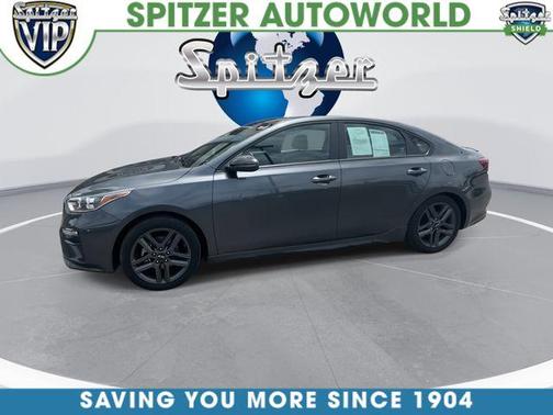 Gravity Gray 2021 Kia Forte GT-Line