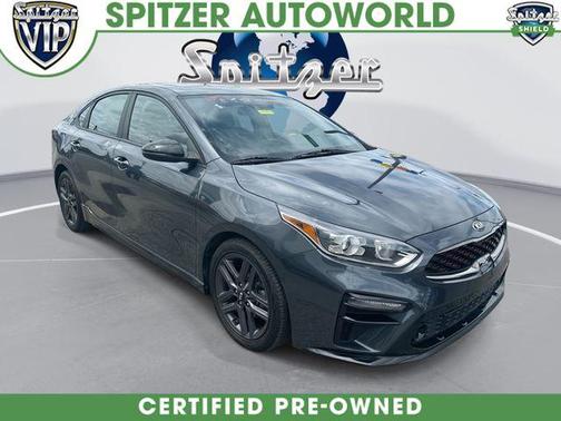 Gravity Gray 2021 Kia Forte GT-Line