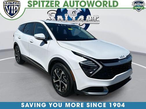 Glacial White Pearl 2025 Kia Sportage EX