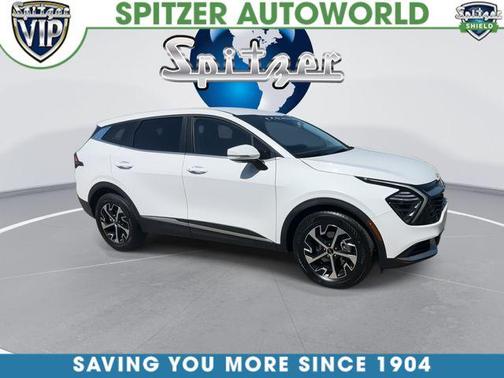 Glacial White Pearl 2025 Kia Sportage EX