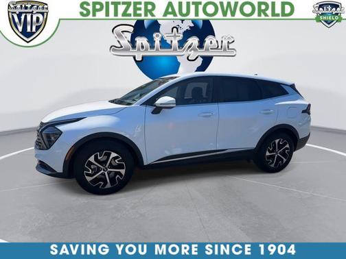 Glacial White Pearl 2025 Kia Sportage EX