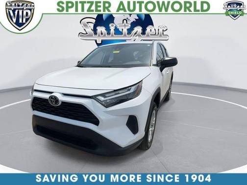 White 2025 Toyota RAV4 LE