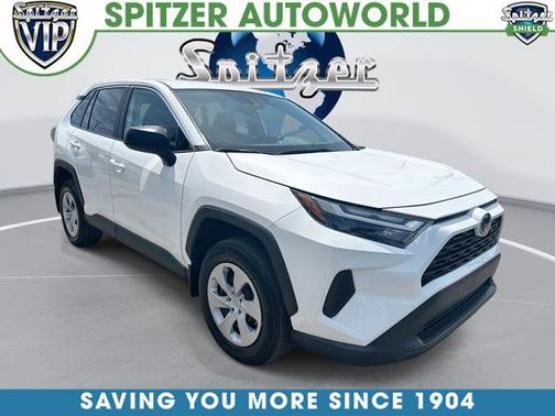 White 2025 Toyota RAV4 LE