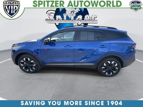 Sapphire Blue 2023 Kia Sportage X-Line