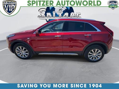 Infrared Tintcoat 2021 Cadillac XT4 Premium Luxury