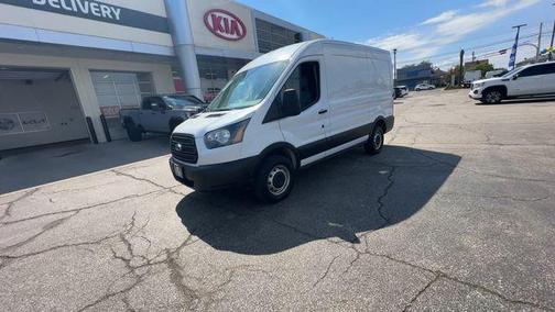 Oxford White 2019 Ford Transit-250 130 WB Medium Roof Cargo