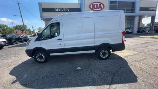 Oxford White 2019 Ford Transit-250 130 WB Medium Roof Cargo