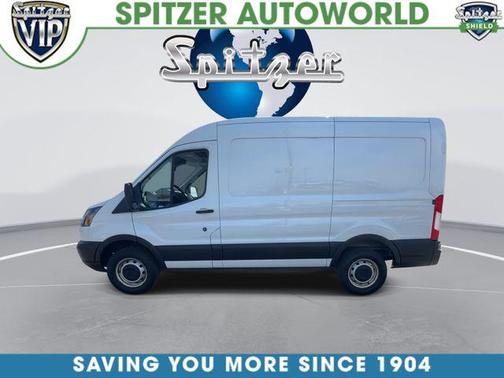 Oxford White 2019 Ford Transit-250 130 WB Medium Roof Cargo