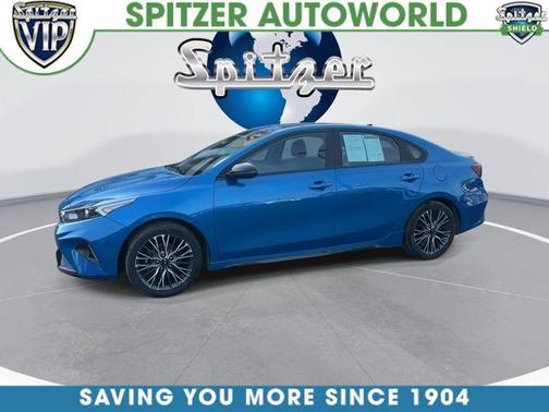 Blue 2023 Kia Forte GT-Line