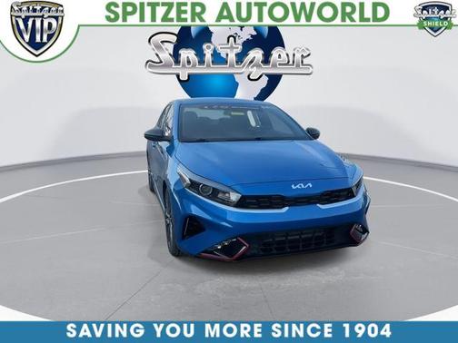 Blue 2023 Kia Forte GT-Line