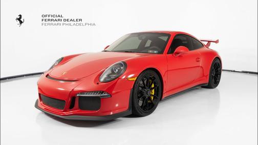 Guards Red 2015 Porsche 911 GT3