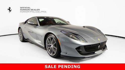 Grigio Titanio Metallic 2018 Ferrari 812 Superfast Base