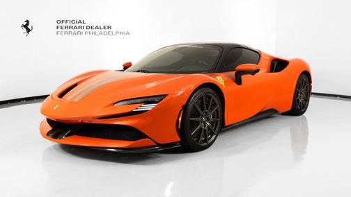 Arancio Vaguely 2022 Ferrari SF90 Spider Convertible