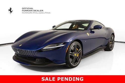 Blu Tour de France Metallic 2021 Ferrari Roma Coupe