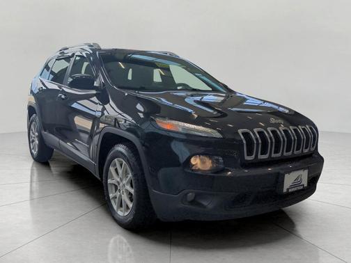 Brilliant Black Crystal Pearlcoat 2015 Jeep Cherokee Latitude