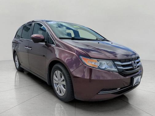 Dark Cherry Pearl 2015 Honda Odyssey MINI-VAN, PASSENGER