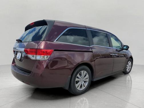 Dark Cherry Pearl 2015 Honda Odyssey MINI-VAN, PASSENGER