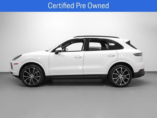 White 2023 Porsche Cayenne S Platinum Edition