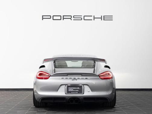 GT Silver Metallic 2016 Porsche Cayman GT4