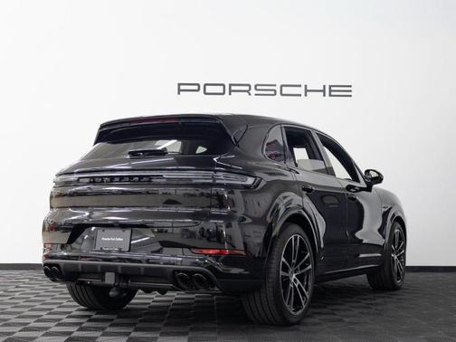 Black Metallic 2025 Porsche Cayenne Turbo