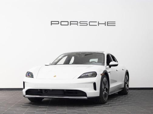 White 2025 Porsche Taycan 4S