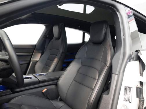 White 2025 Porsche Taycan 4S