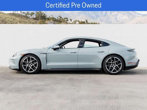 Green 2025 Porsche Taycan 4