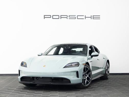 Green 2025 Porsche Taycan Base