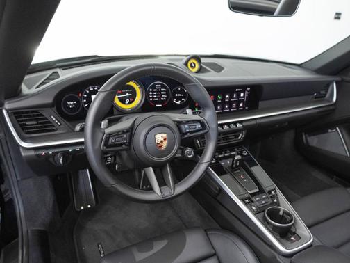 Jet Black Metallic 2024 Porsche 911 Turbo S