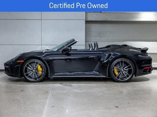 Jet Black Metallic 2024 Porsche 911 Turbo S