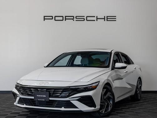 Serenity White 2025 Hyundai ELANTRA HEV Limited