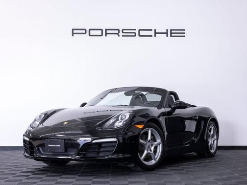 Black 2013 Porsche Boxster Base