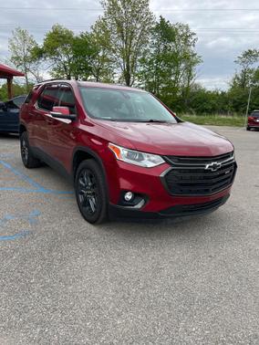 Cajun Red Tintcoat 2021 Chevrolet Traverse RS