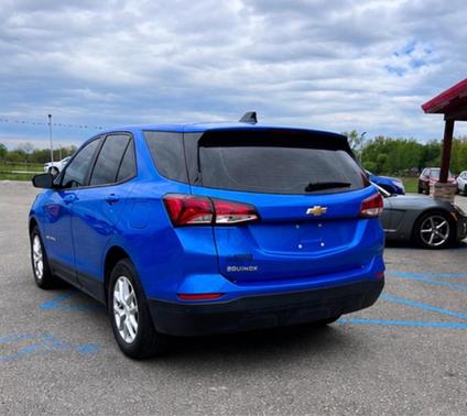 Riptide Blue Metallic 2024 Chevrolet Equinox LS
