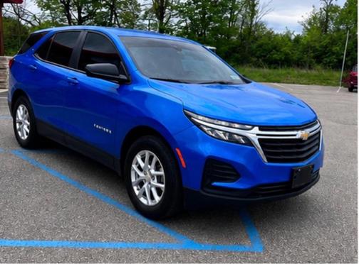 Riptide Blue Metallic 2024 Chevrolet Equinox LS