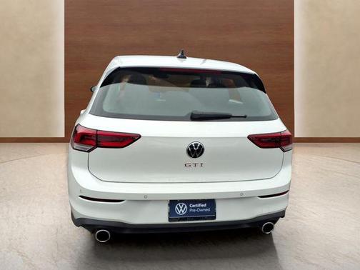 White Pearl 2025 Volkswagen Golf GTI 2.0T S DSG