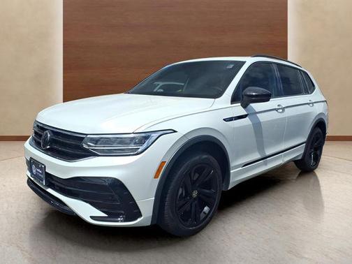 Opal White Pearl 2024 Volkswagen Tiguan 2.0T SE R-Line Black 4MOTION