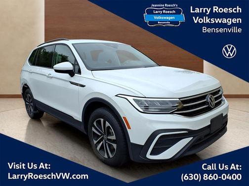Pure White 2023 Volkswagen Tiguan 2.0T S