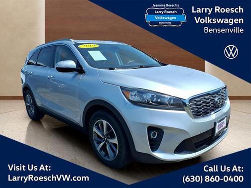 Sparkling Silver 2019 Kia Sorento EX