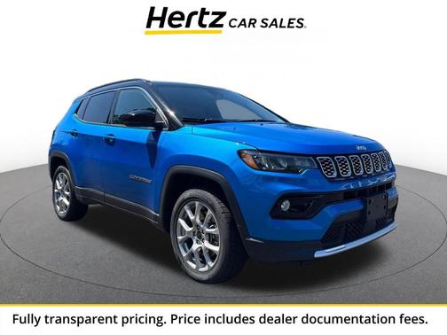 Hydro Blue Pearlcoat 2025 Jeep Compass Limited