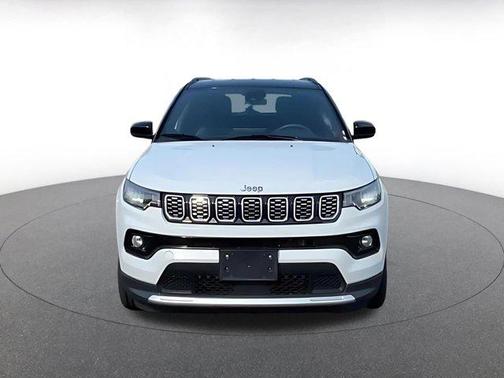 Bright White Clearcoat 2025 Jeep Compass Limited